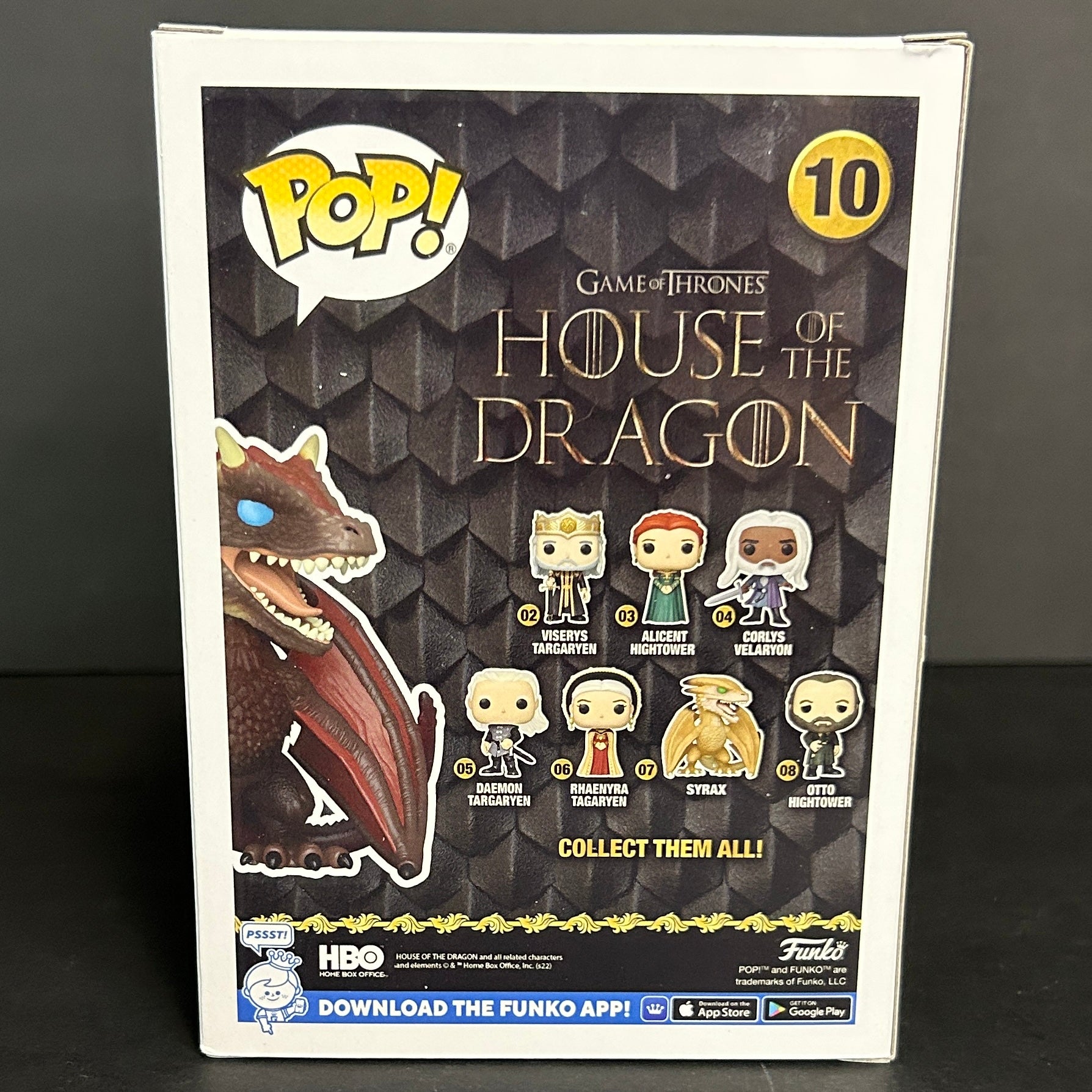 Funko Pop! House of the Dragon - Caraxes #10 - Target Con Funko Shared Exclusive