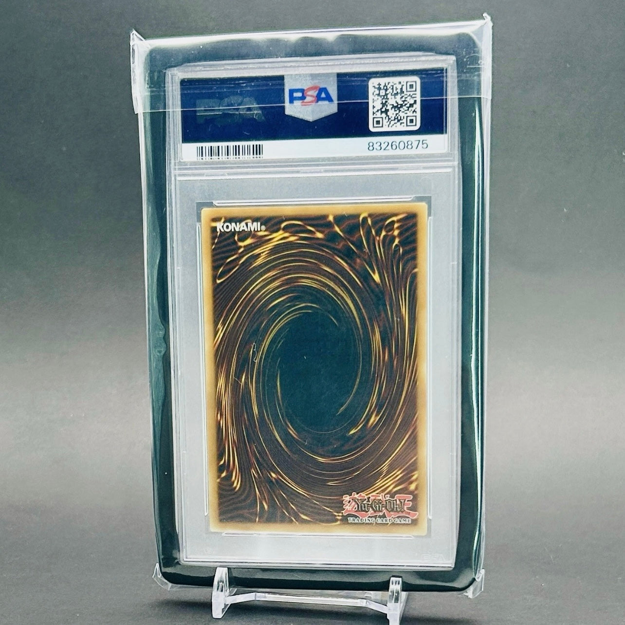 PSA 7 Yu-Gi-Oh! Sorcerer of Dark Magic 1st Edition Super Rare - DPYG-EN010 Duelist Pack: Yugi