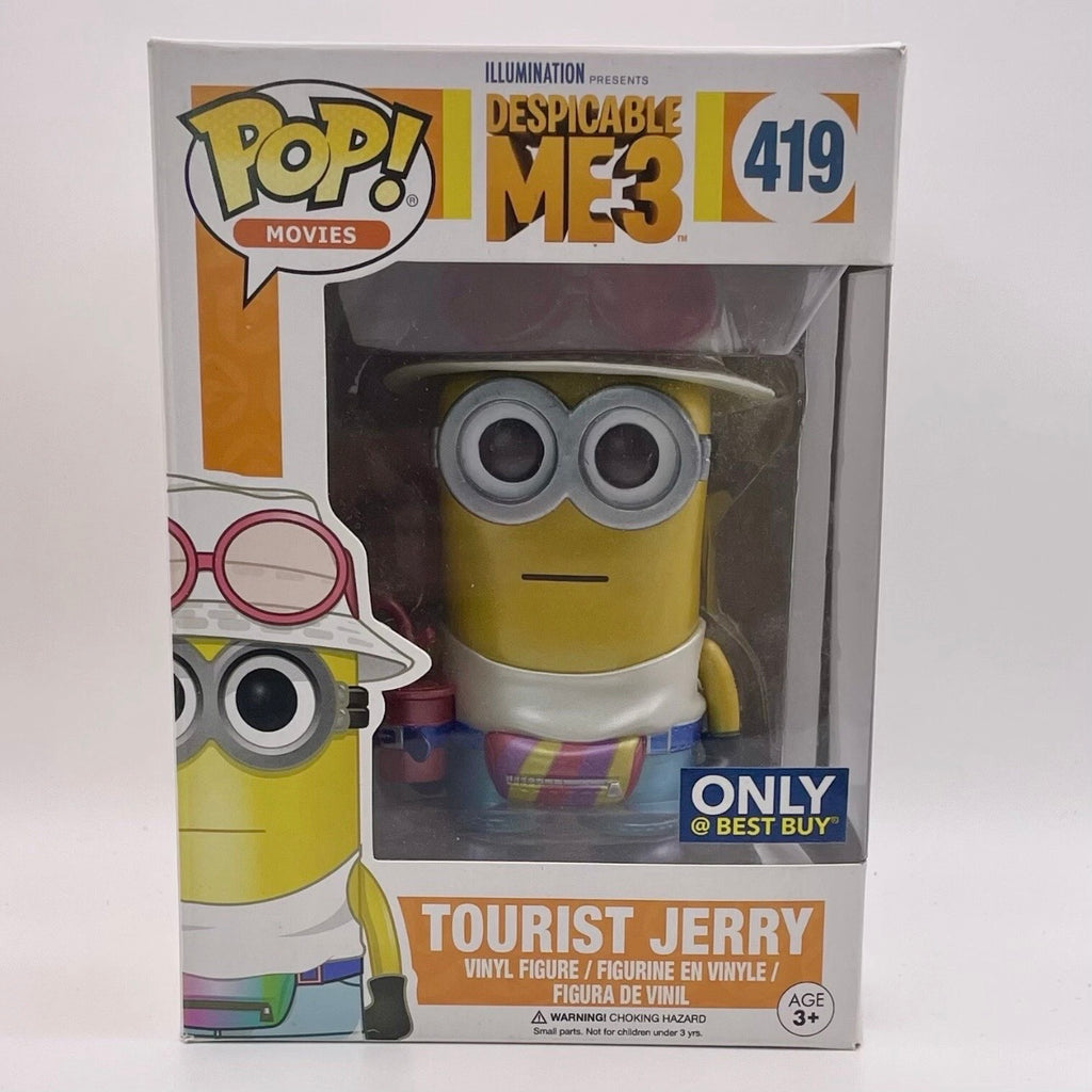 Funko Pop! Movies: Despicable Me 3 - Tourist Jerry #419 - Best Buy Exclusive