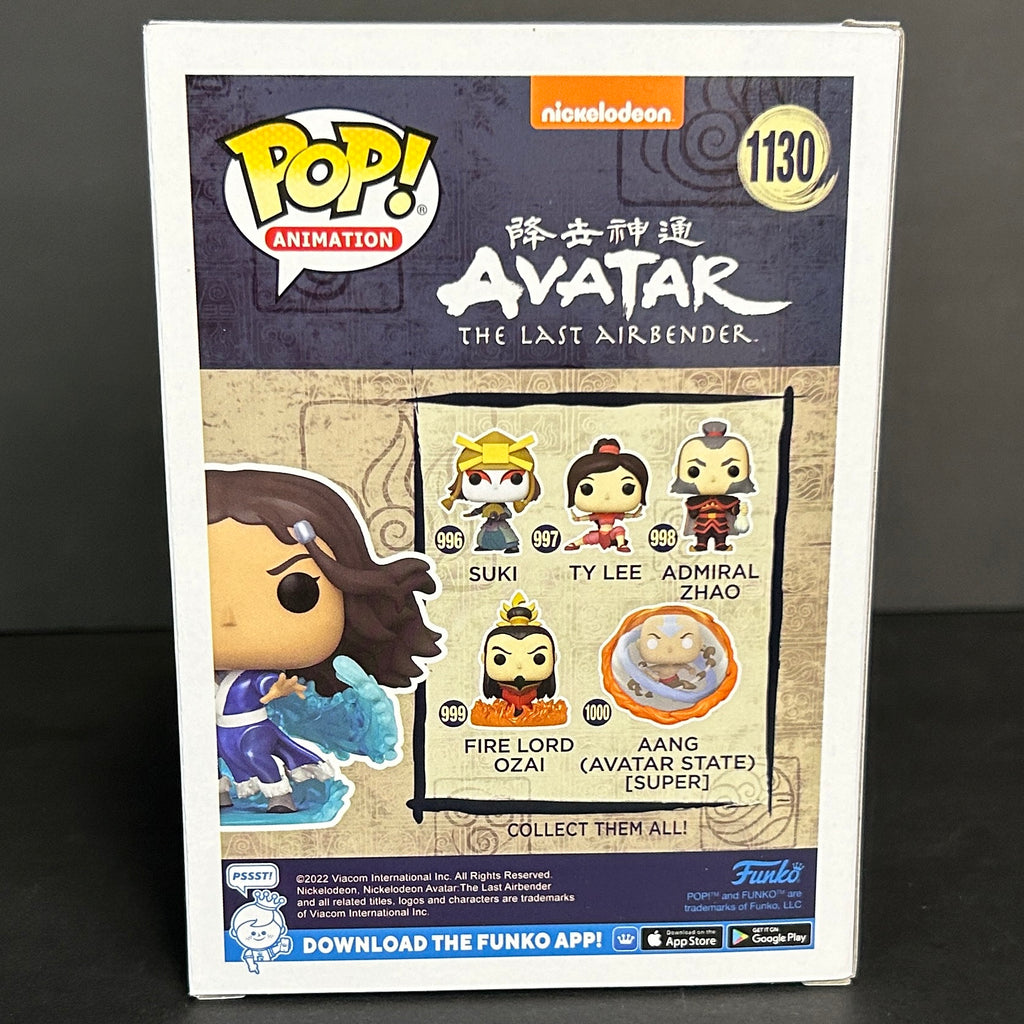 Funko Pop! Animation: Avatar the Last Airbender - Katara #1130 - Volcano X Exclusive Glow in the Dark