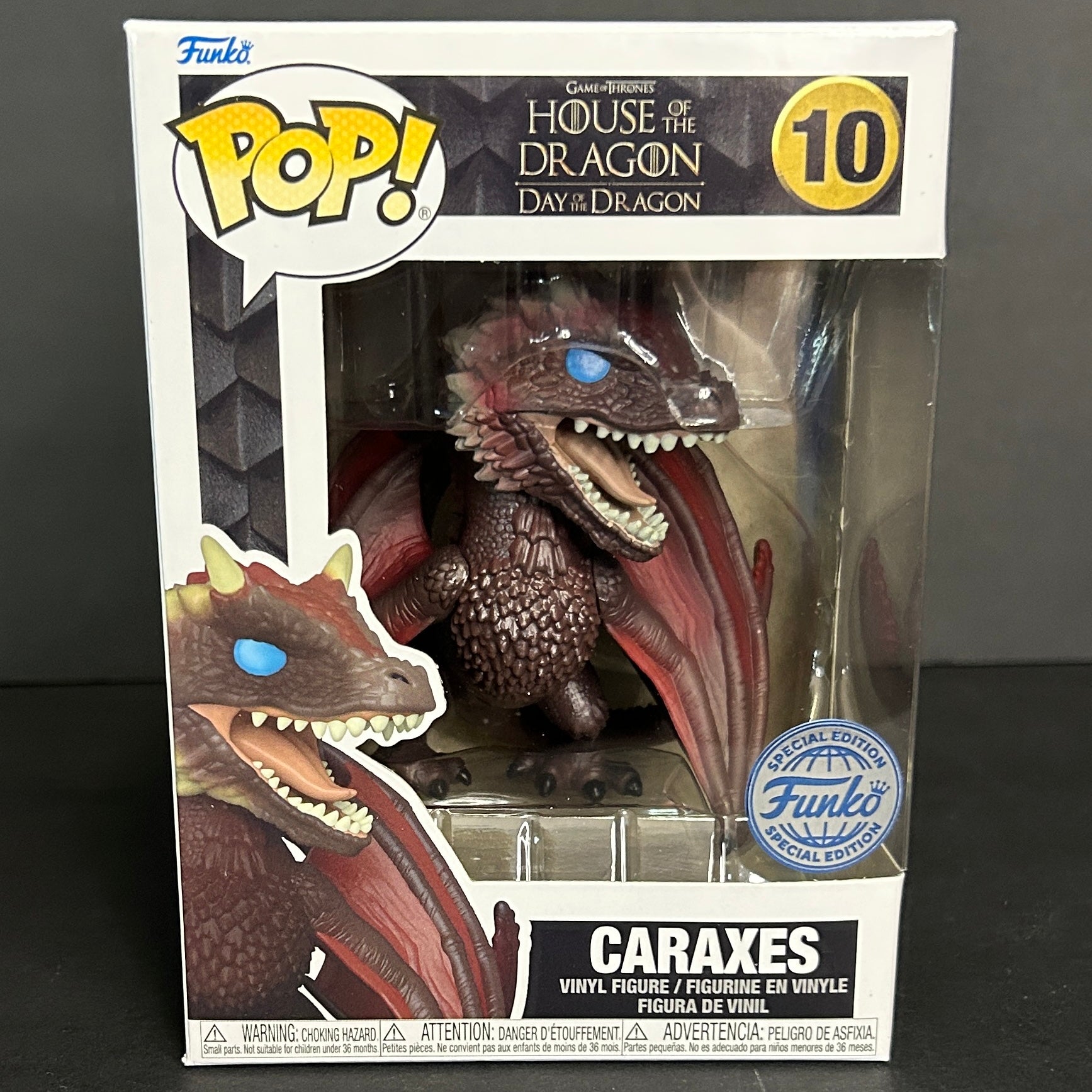 Funko Pop! House of the Dragon - Caraxes #10 - Target Con Funko Shared Exclusive
