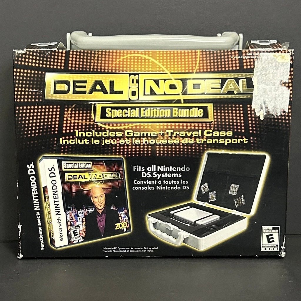New Factory Sealed - Nintendo DS - Deal or No Deal Special Edition Bundle - Game + Travel Case