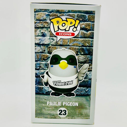 Funko Pop! Icons: Paulie Pigeon #23 NYCC LE1500 2021 New York Comic Con Exclusive (Green/White)