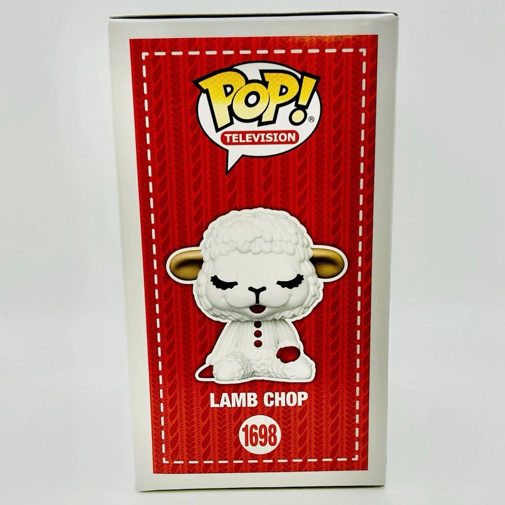 Funko Pop! Television: Lamb Chop Flocked #1698 Funko Shop Exclusive
