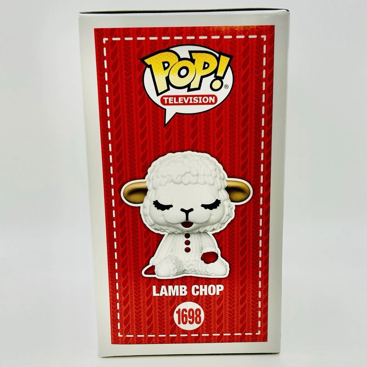Funko Pop! Television: Lamb Chop Flocked #1698 Funko Shop Exclusive