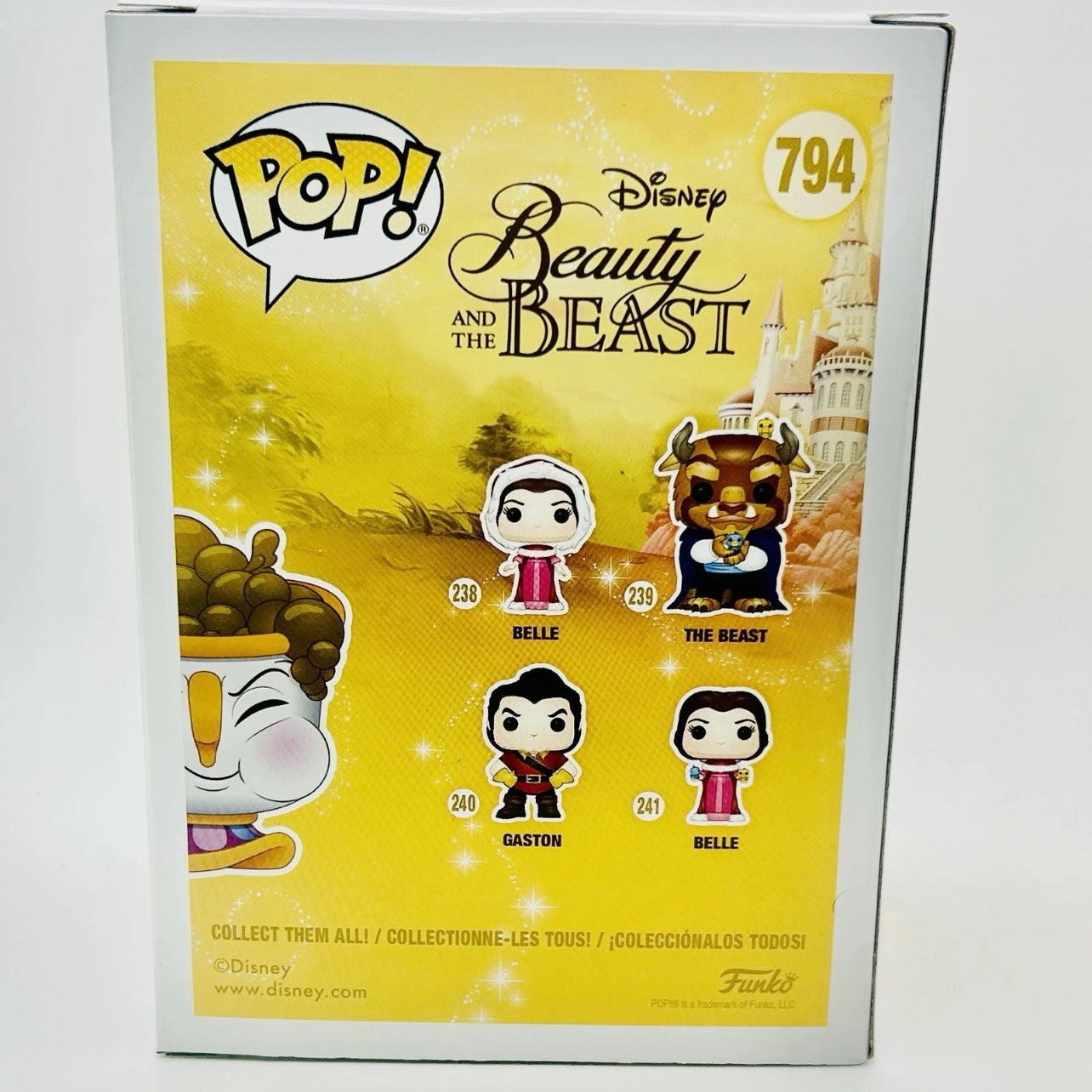 Funko Pop! Disney: Beauty and the Beast - Chip #794 (Blowing Bubbles) Special Edition