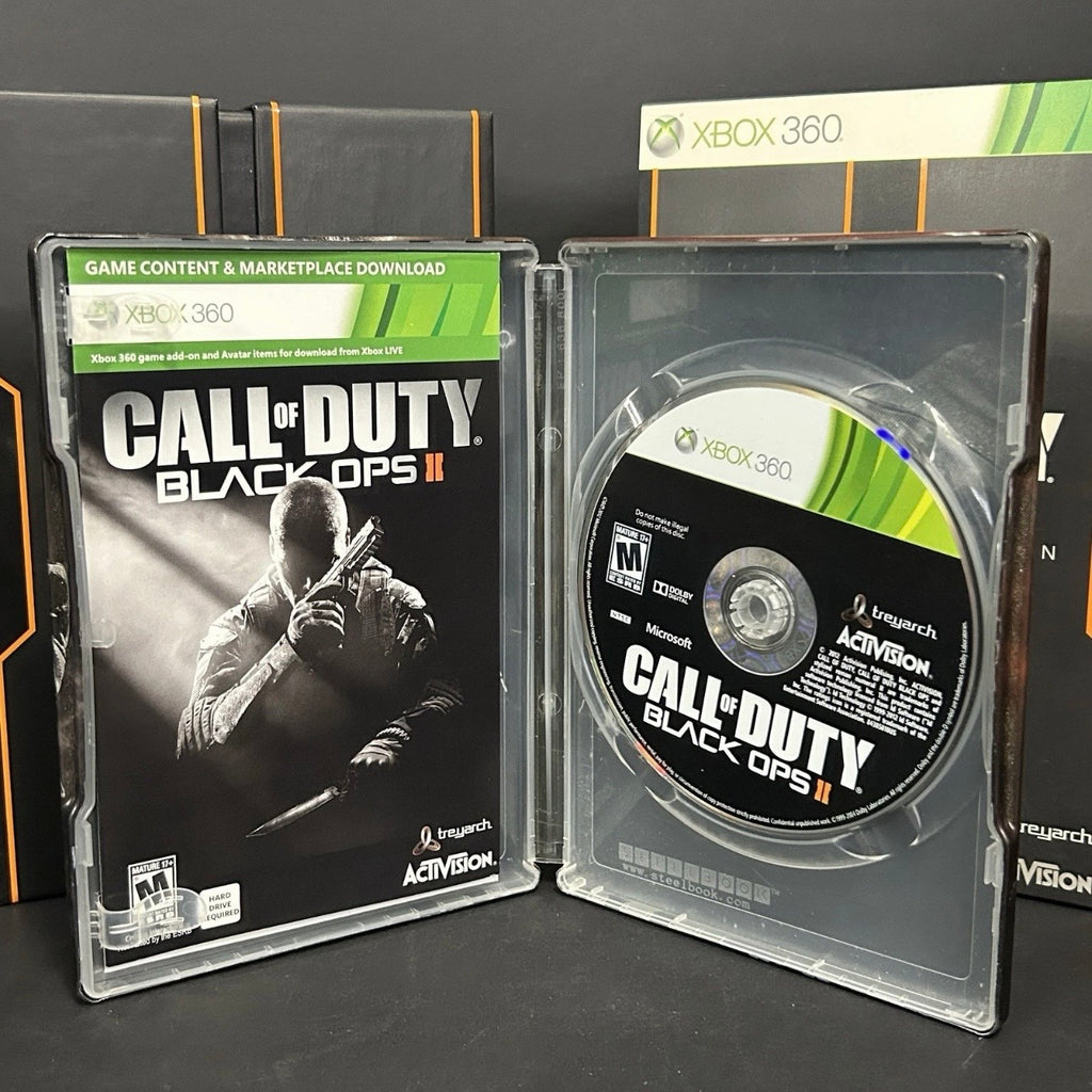 CIB - Tested - XBOX 360 - Call of Duty: Black Ops 2 Hardened Edition - Complete in Box