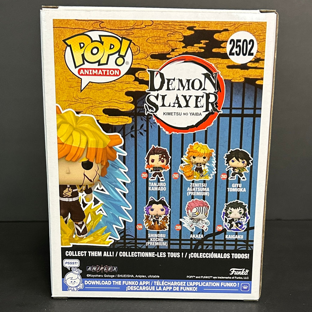 Funko Pop! Animation: Demon Slayer - Zenitsu Agatsuma #2502 Limited Edition Glow Chase