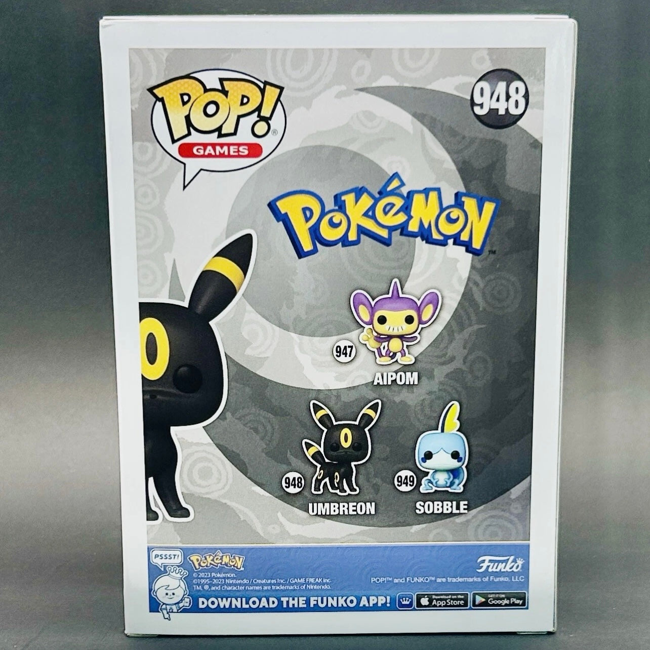 Funko Pop! Games: Pokémon- Umbreon #948 Flocked