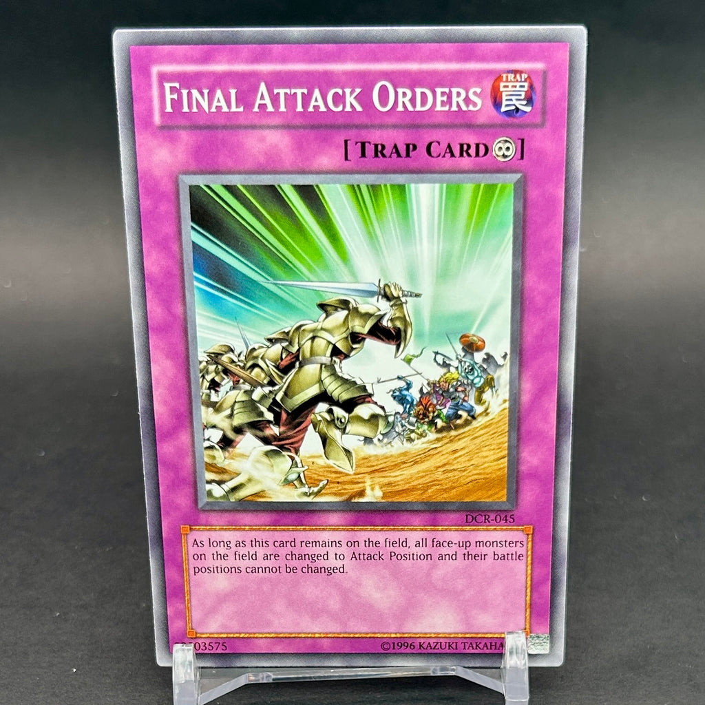 NM - Yu-Gi-Oh! - Final Attack Orders DCR-045 - Dark Crisis