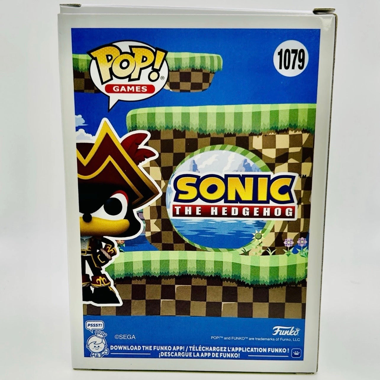 Funko Pop! Games: Sonic the Hedgehog - Buccaneer Shadow #1079 - 2025 Summer Convention Exclusive Shared
