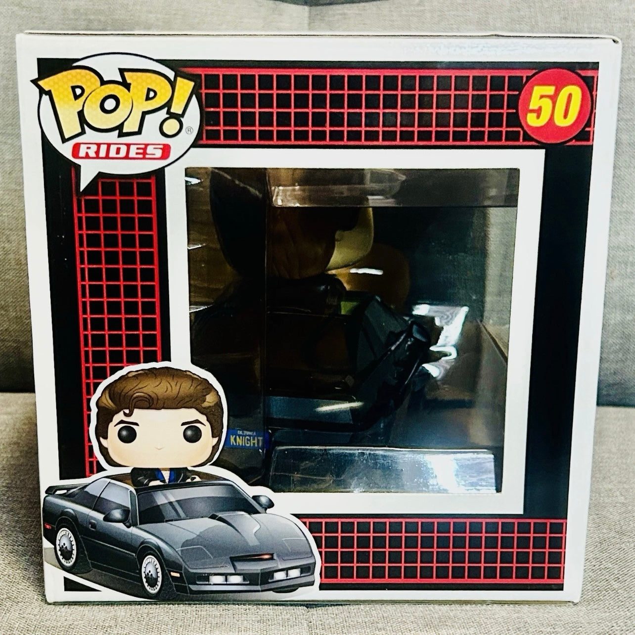 Funko Pop! Rides: Michael Knight with Kitt #50 - Knight Rider