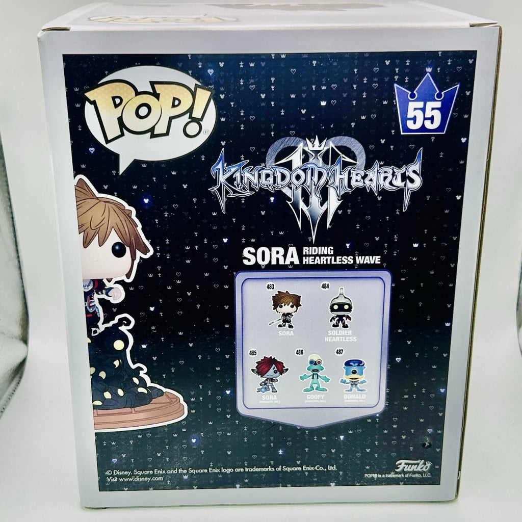 Funko Pop! 6” Kingdom Hearts - Sora Riding Heartless Wave #55 (EB Games Exclusive)