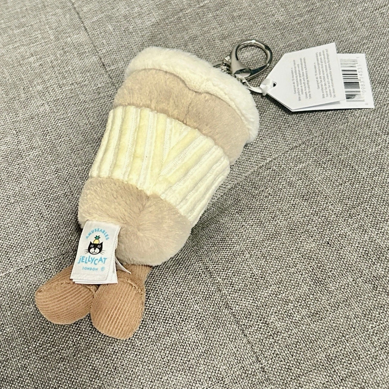 Jellycat Amuseables Coffee-to-Go - Bag Charm