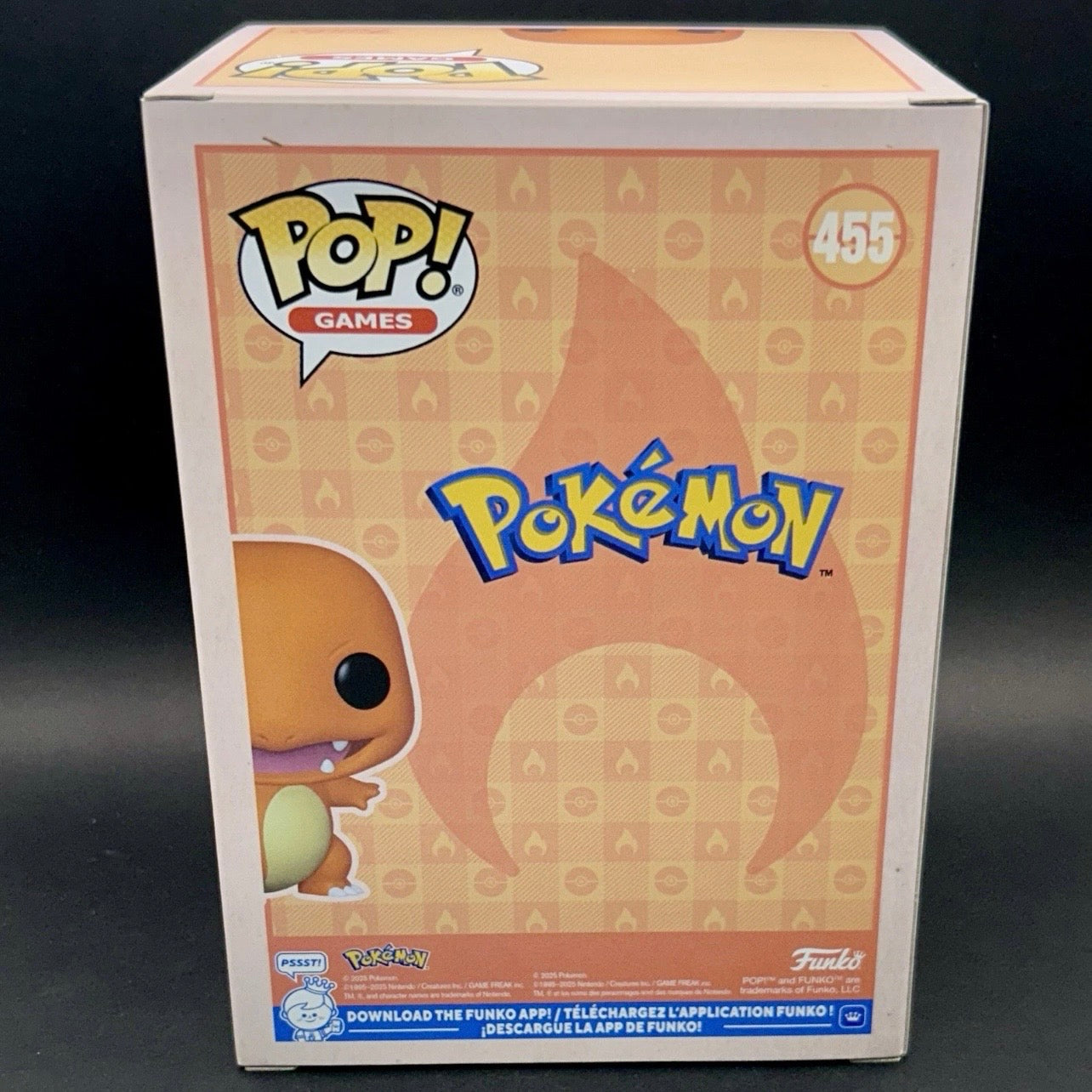 Funko Pop! Games: Pokémon - Charmander #455 Soft Colour - Amazon Exclusive