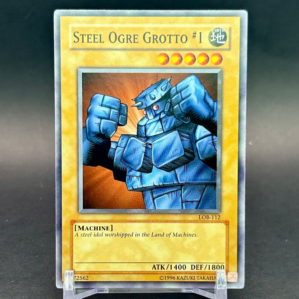 NM - Yu-Gi-Oh! - Steel Ogre Grotto #1 LOB-112 - Legend of Blue Eyes White Dragon Unlimited