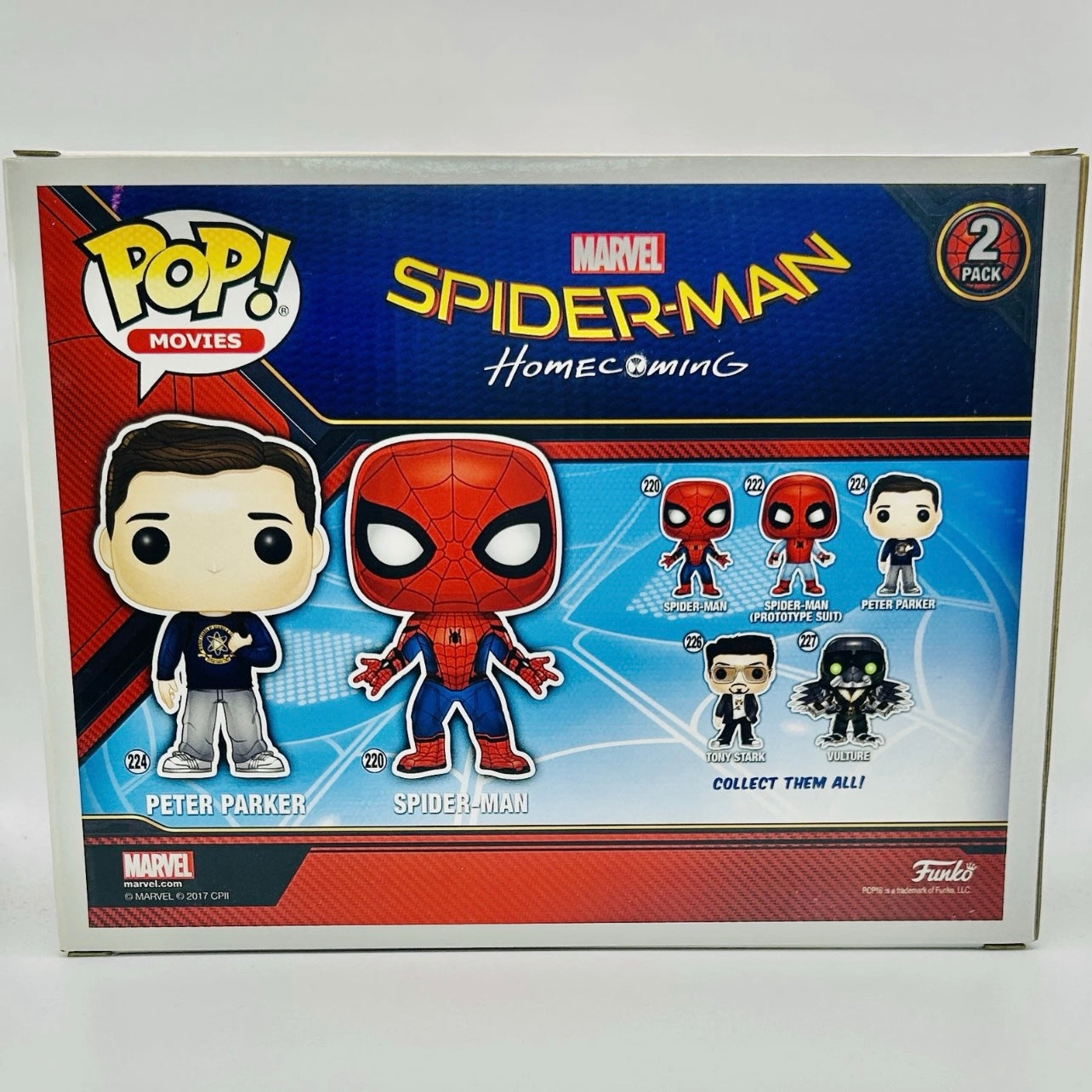 Funko Pop! Movies: 2 Pack - Peter Parker / Spider-Man - Spider-Man Homecoming (Best Buy Exclusive)