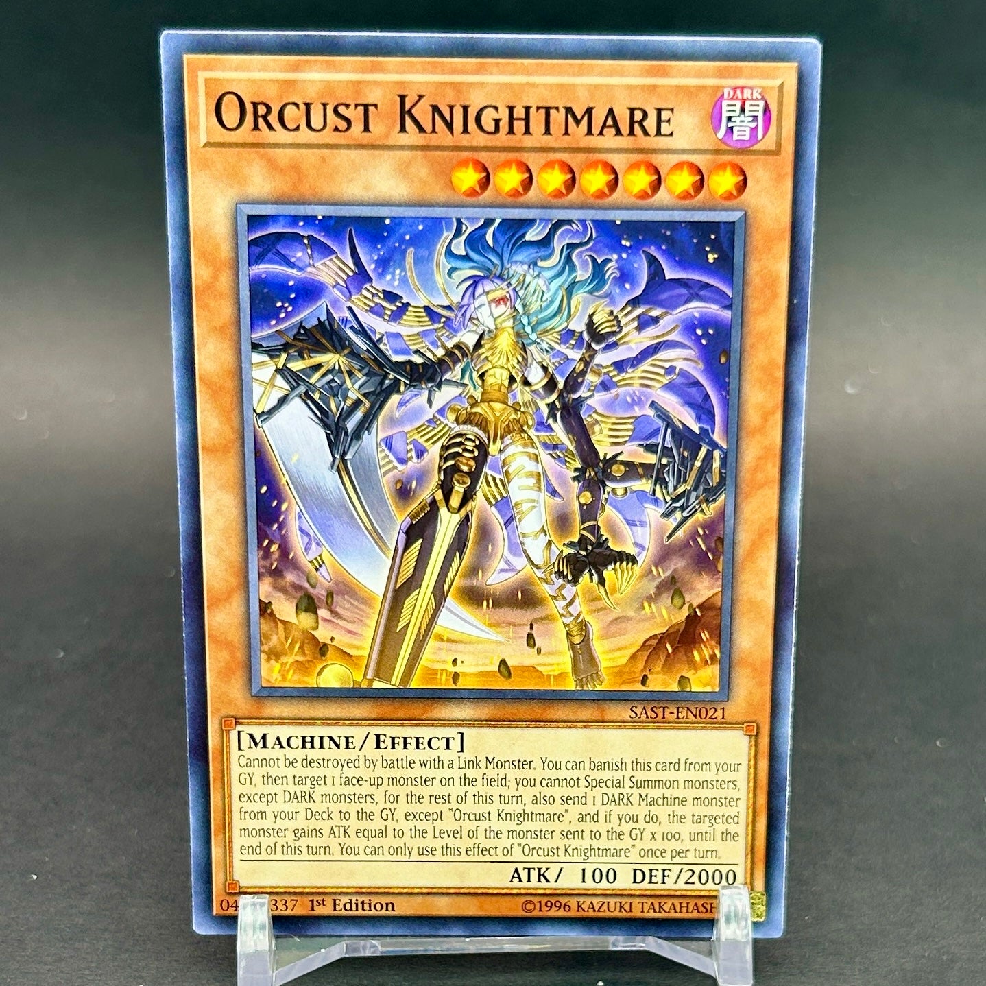 NM - Yu-Gi-Oh! - Orcust Knightmare 1st Edition SAST-EN021 - Savage Strike