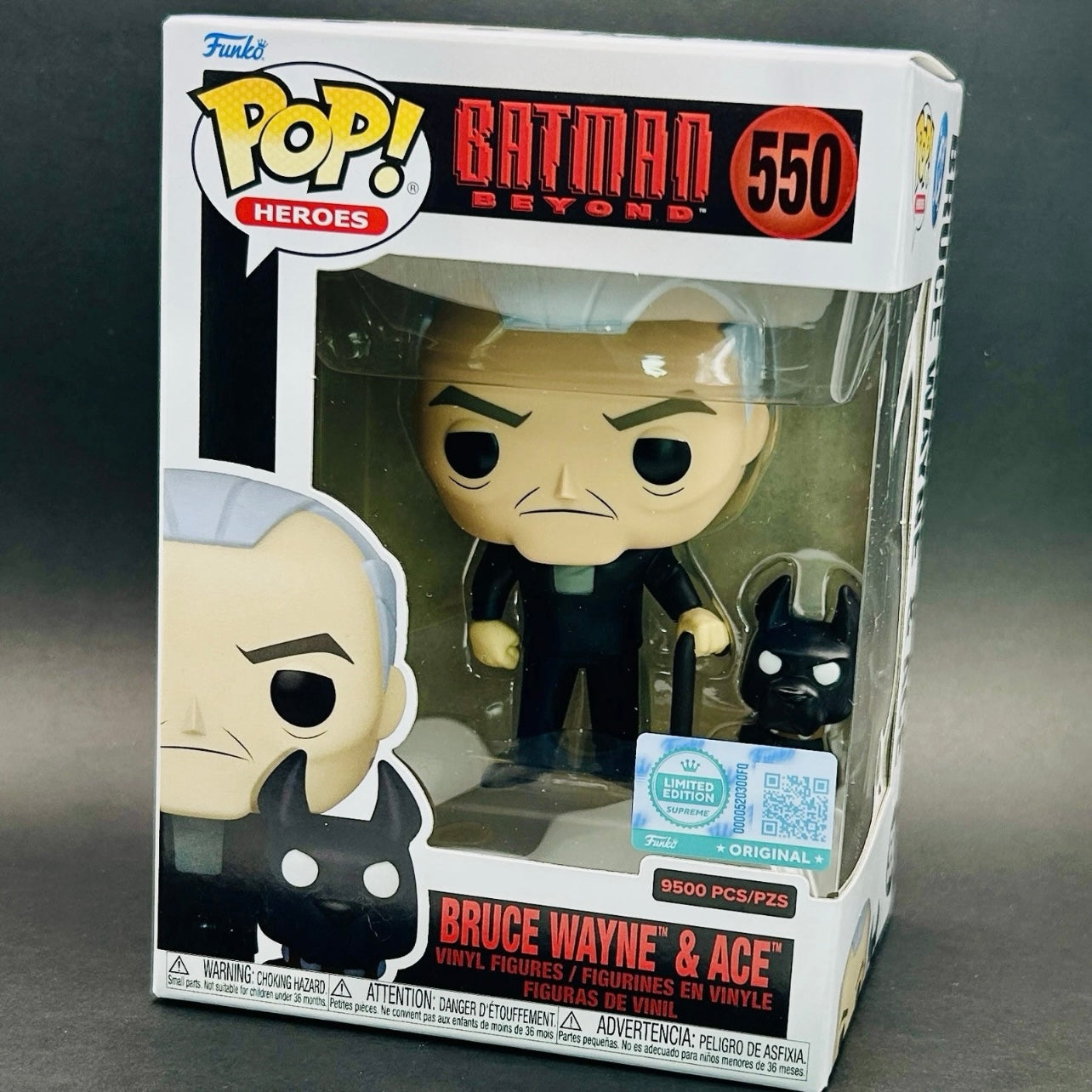 Funko Pop! Heroes: Bruce Wayne & Ace - DC Batman - LE 9500pcs