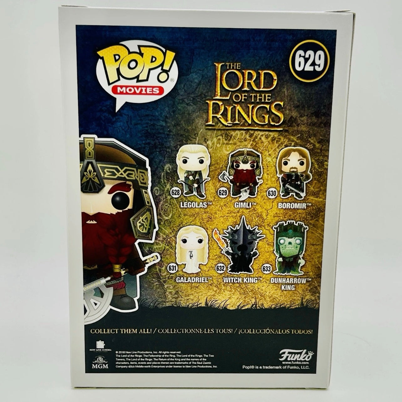 Funko Pop! Movies: Lord of the Rings - Gimli #629