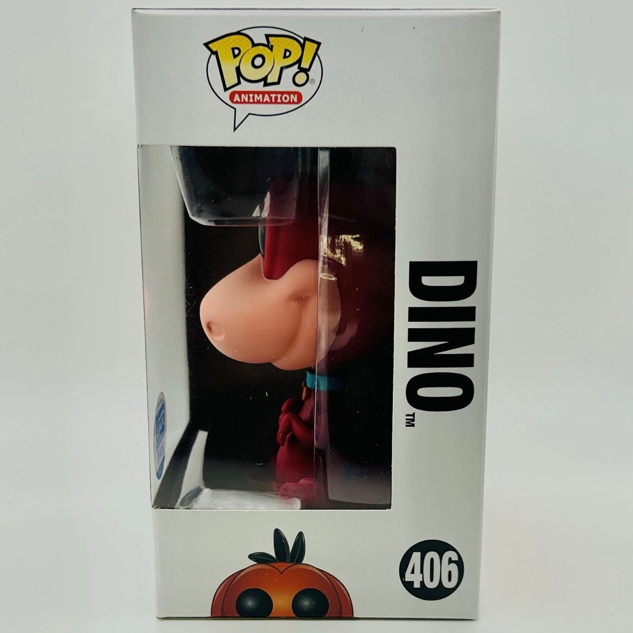 Funko Pop! Animation: The Flintstones - Dino #406 (Red Variant) Hanna Barbera LE 2500pcs Funko Shop Exclusive