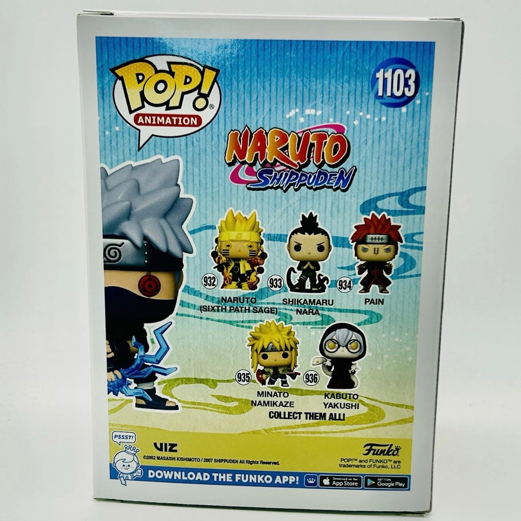 Funko Pop! Animation: Naruto Shippuden - Kakashi (Raikiri) #1103 Glow in the Dark - GameStop Exclusive