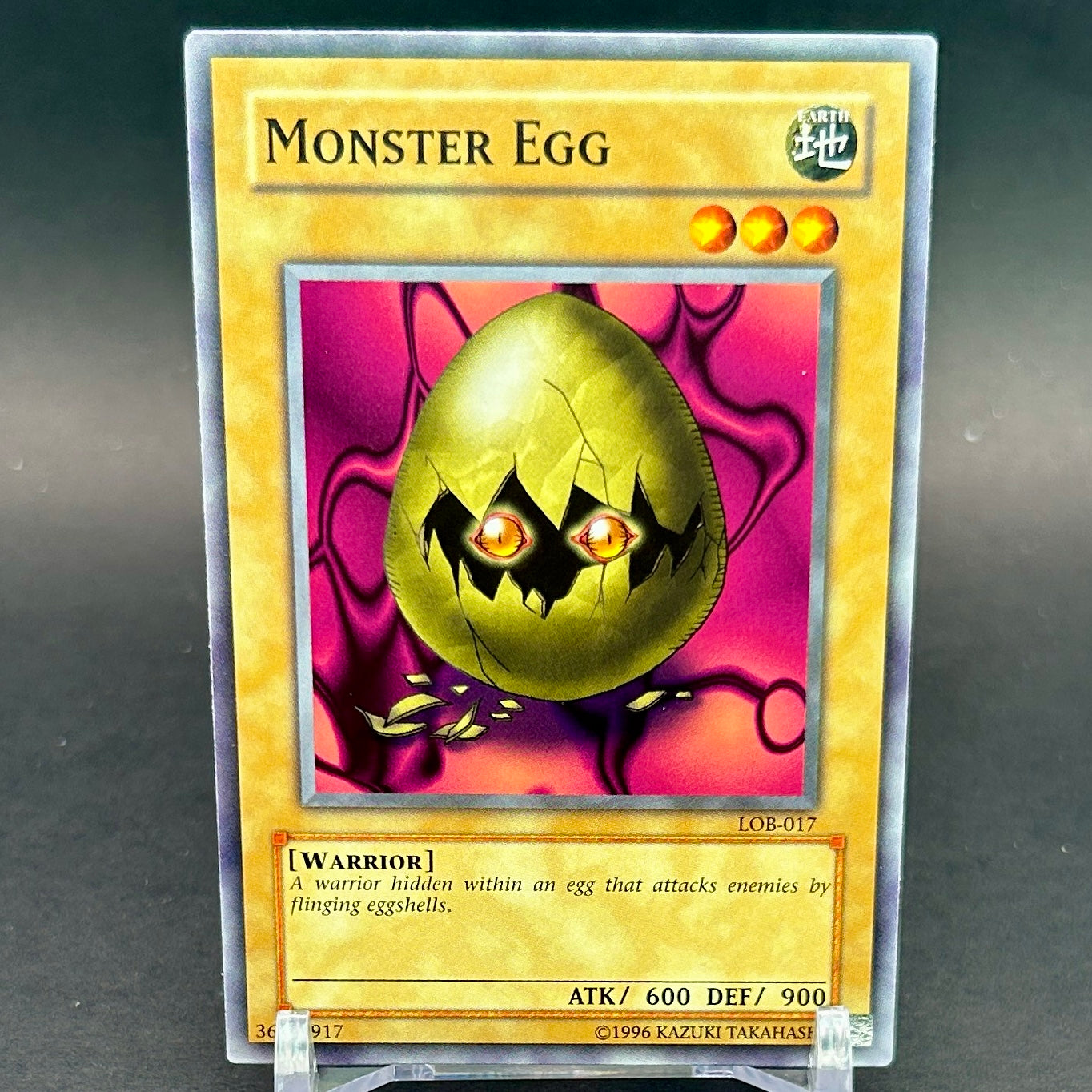 NM - Yu-Gi-Oh! - Monster Egg LOB-017 - Legend of Blue Eyes White Dragon Unlimited
