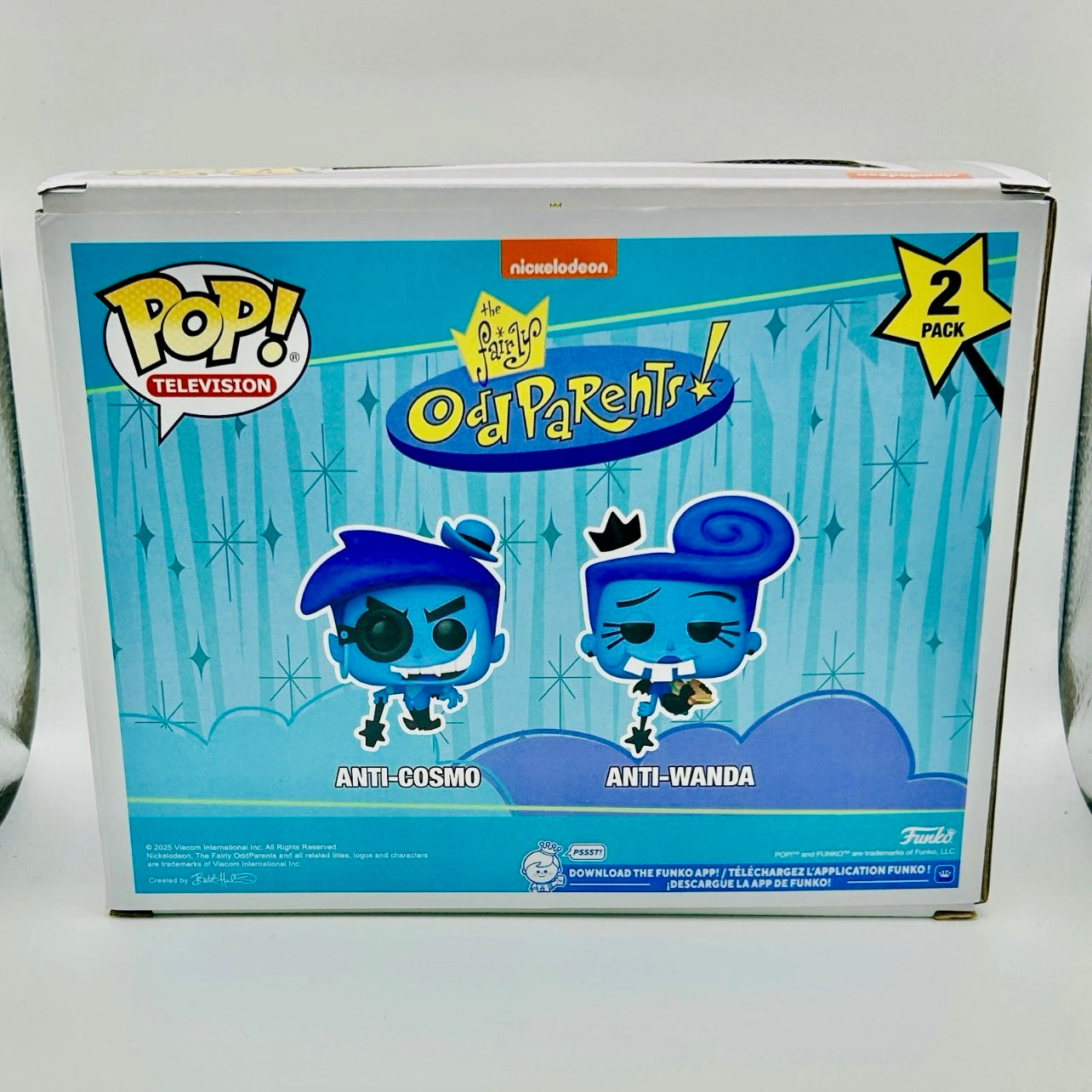 Funko Pop! Television: Fairly Odd Parents - Anti-Cosmo & Anti-Wanda 2 Pack - 2025 Wondrous Convention LE