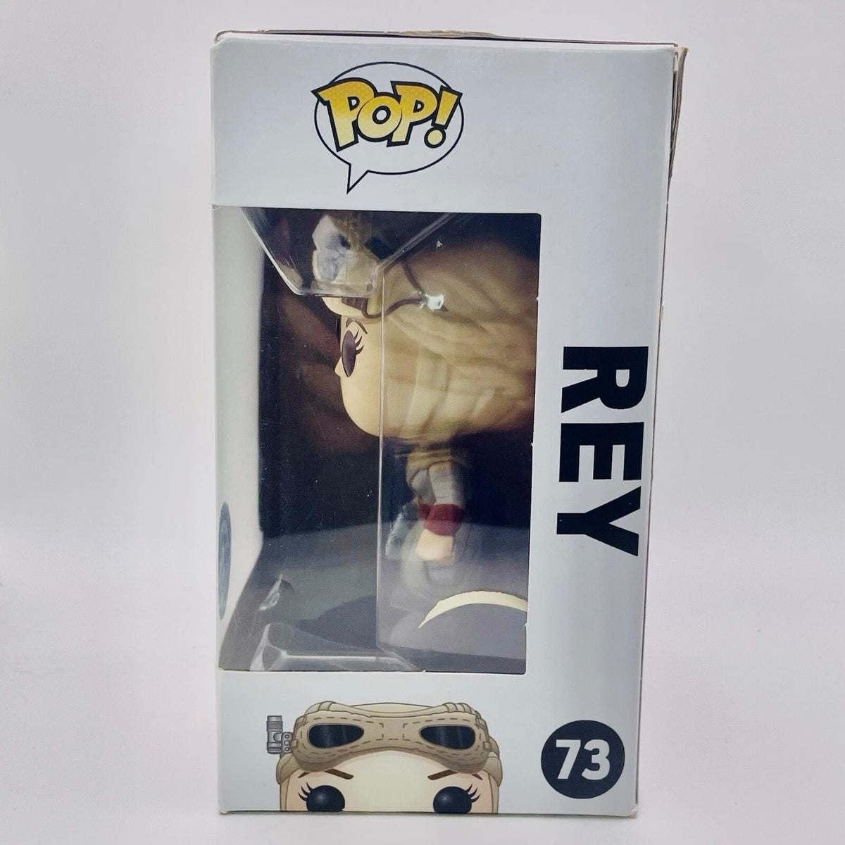 Funko Pop! Star Wars: Rey #73 (Force Awakens) Underground Toys Exclusive (Box Damage)
