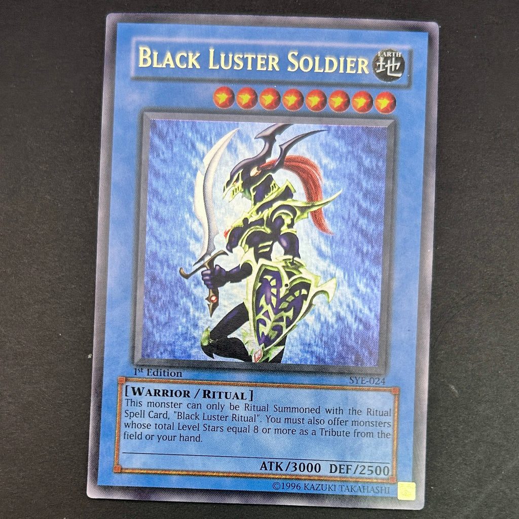 LP-NM - Yu-Gi-Oh! - Black Luster Soldier - 1st Edition SYE-024 - Starter Deck: Yugi Evolution