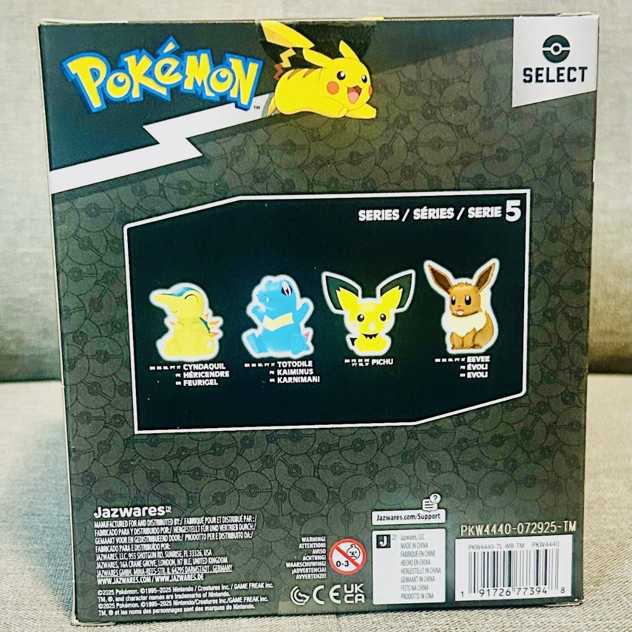 Pokémon Select Series 5 - Pichu - Vinyl Figure - Jazwares