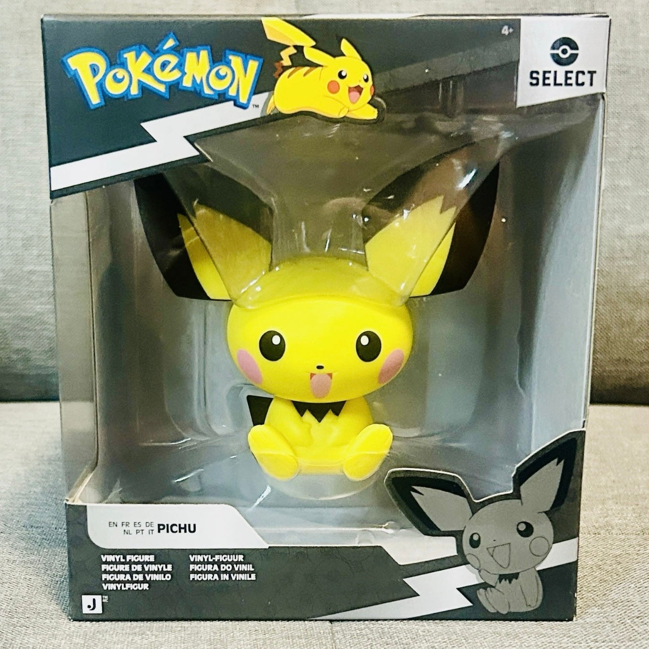 Pokémon Select Series 5 - Pichu - Vinyl Figure - Jazwares