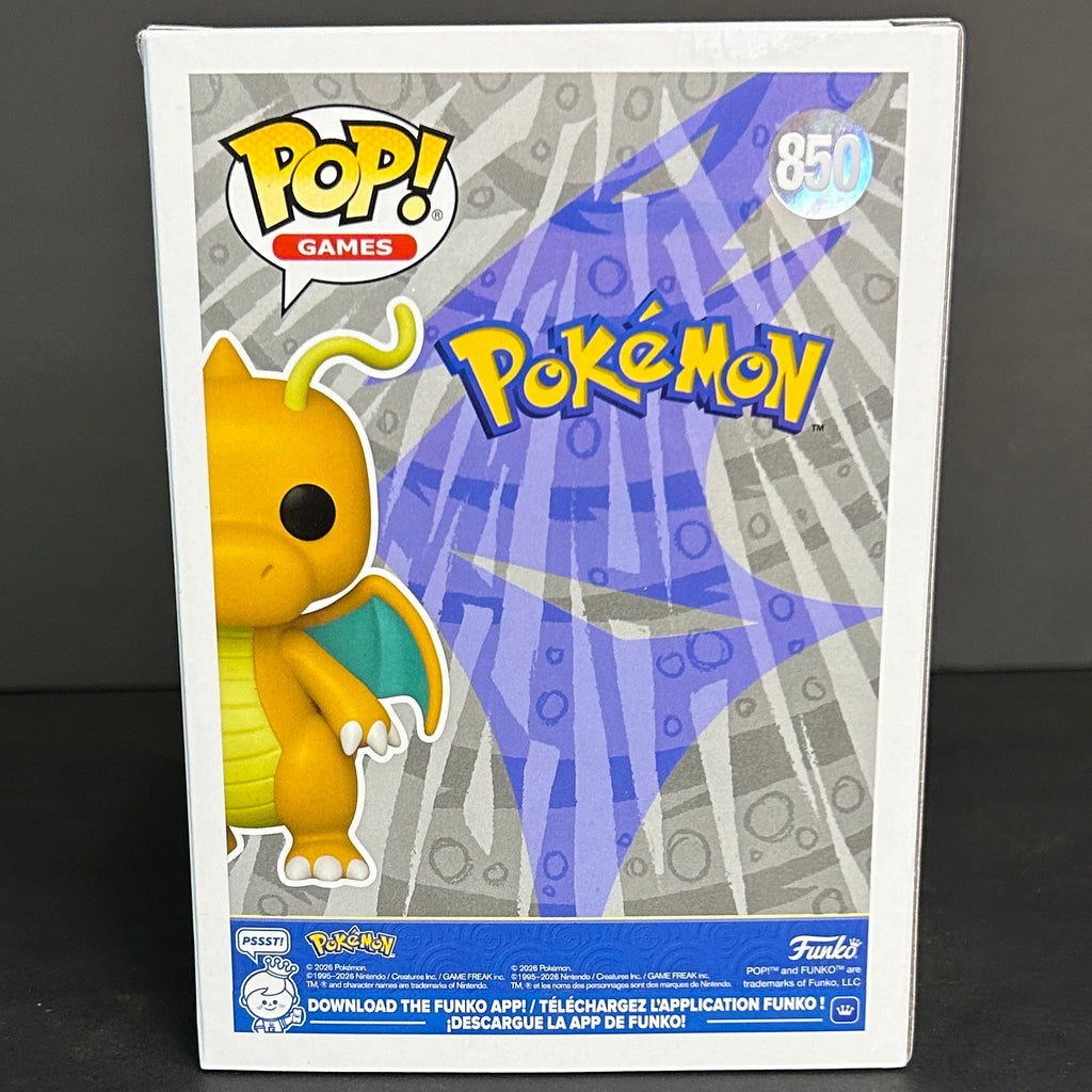 Funko Pop! Games: Pokémon - Dragonite #850 Pearlescent - Pokémon Center Exclusive