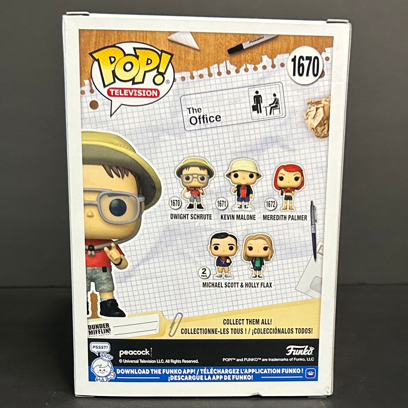 Funko Pop! Television: The Office - Dwight Schrute #1670 (Company Picnic)
