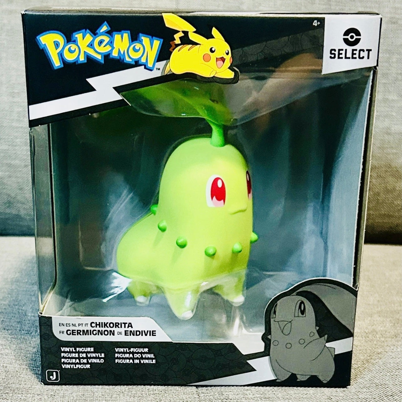 Pokémon Select Series 4 - Chikorita - Vinyl Figure - Jazwares