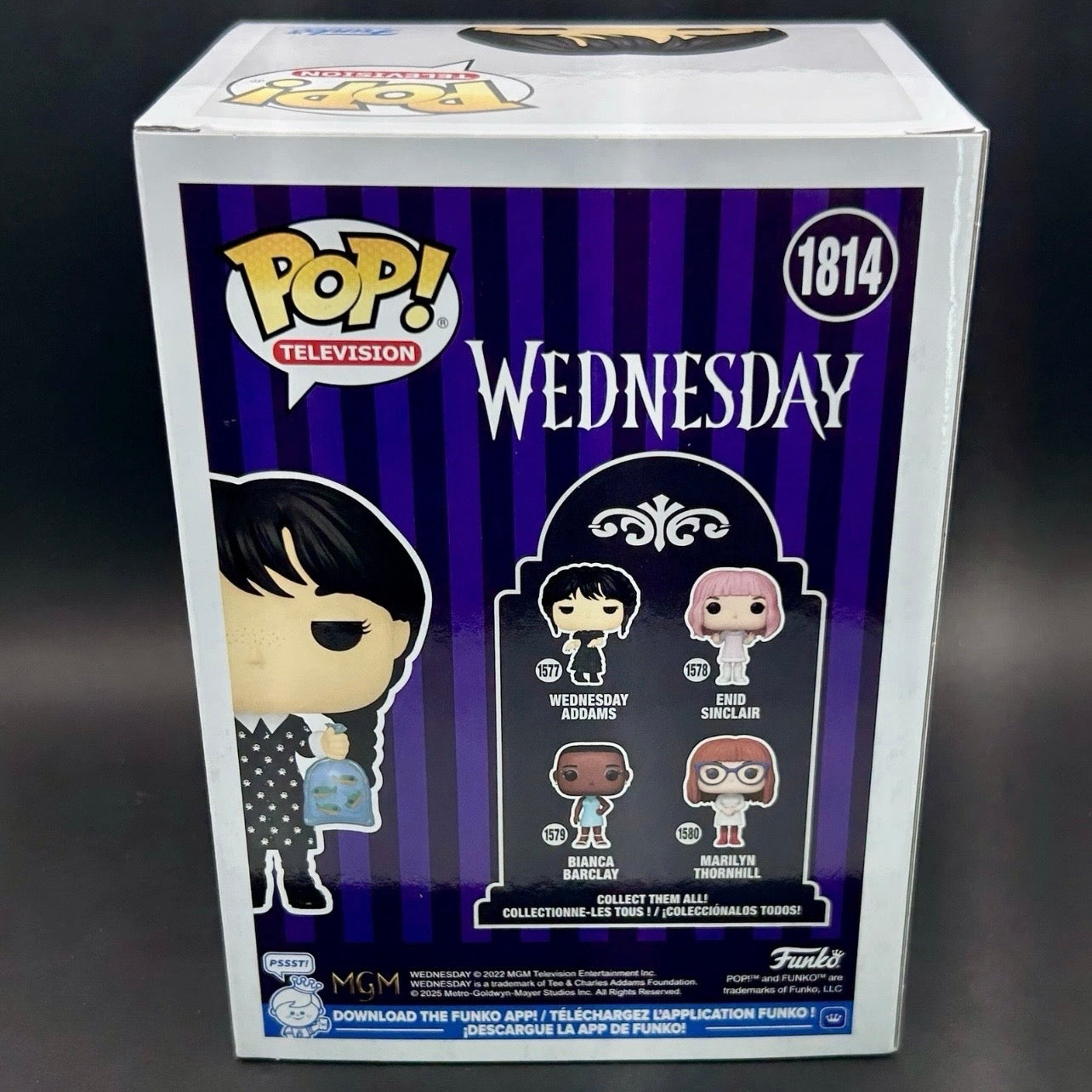 Funko Pop! Television: Wednesday - Wednesday Addams (with Piranhas) #1814 LE9500