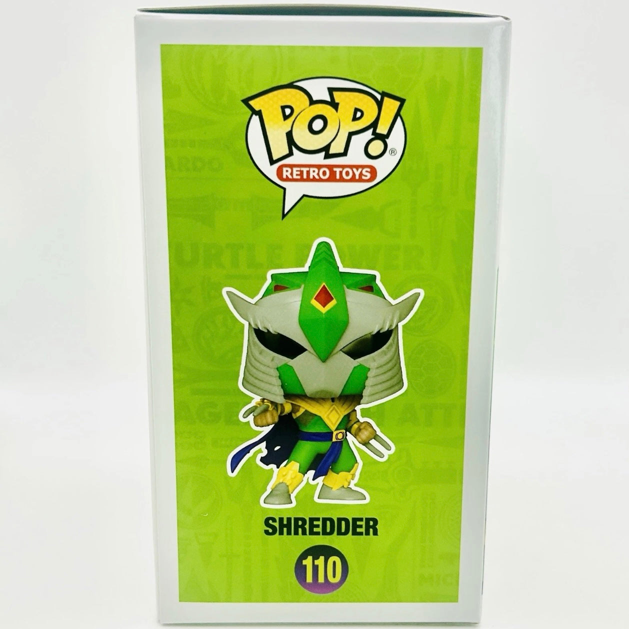 Funko Pop! Retro Toys: Teenage Mutant Ninja Turtles / Power Rangers: Shredder #110 - 2022 Funkon Limited Edition