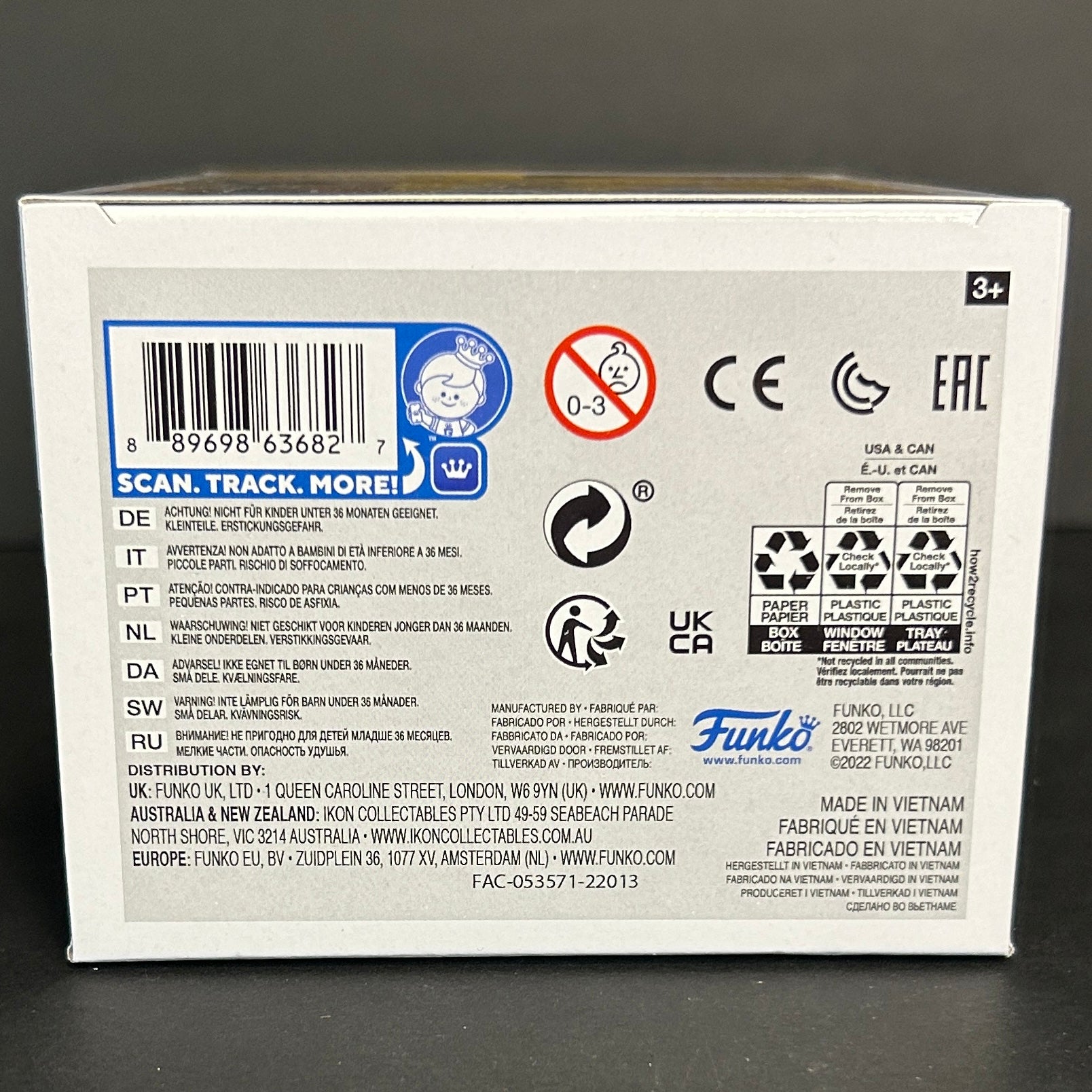 Funko Pop! Disney: Wall-E #1196 - 2022 Wondrous Convention Exclusive (Box Ding - See Photos)