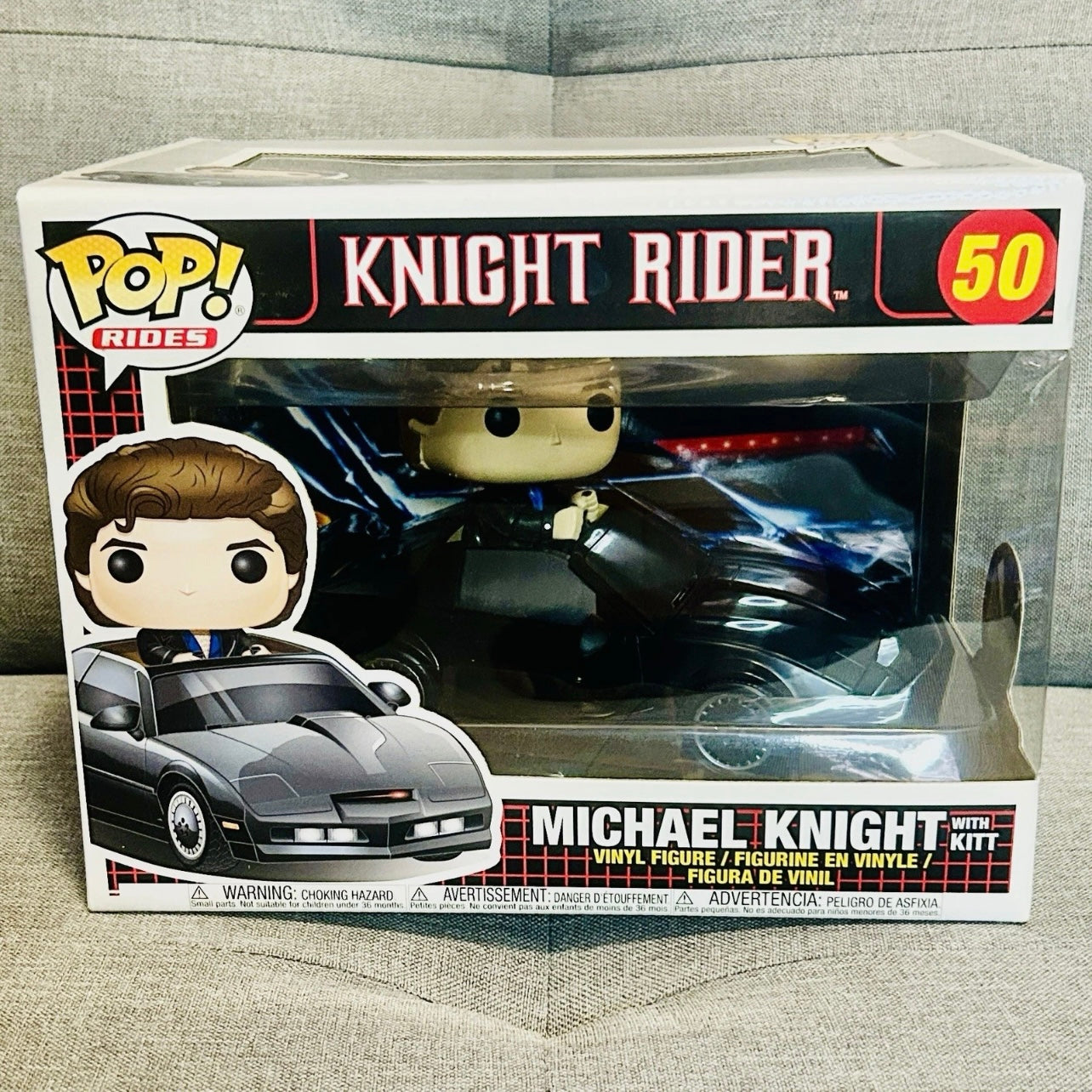 Funko Pop! Rides: Michael Knight with Kitt #50 - Knight Rider