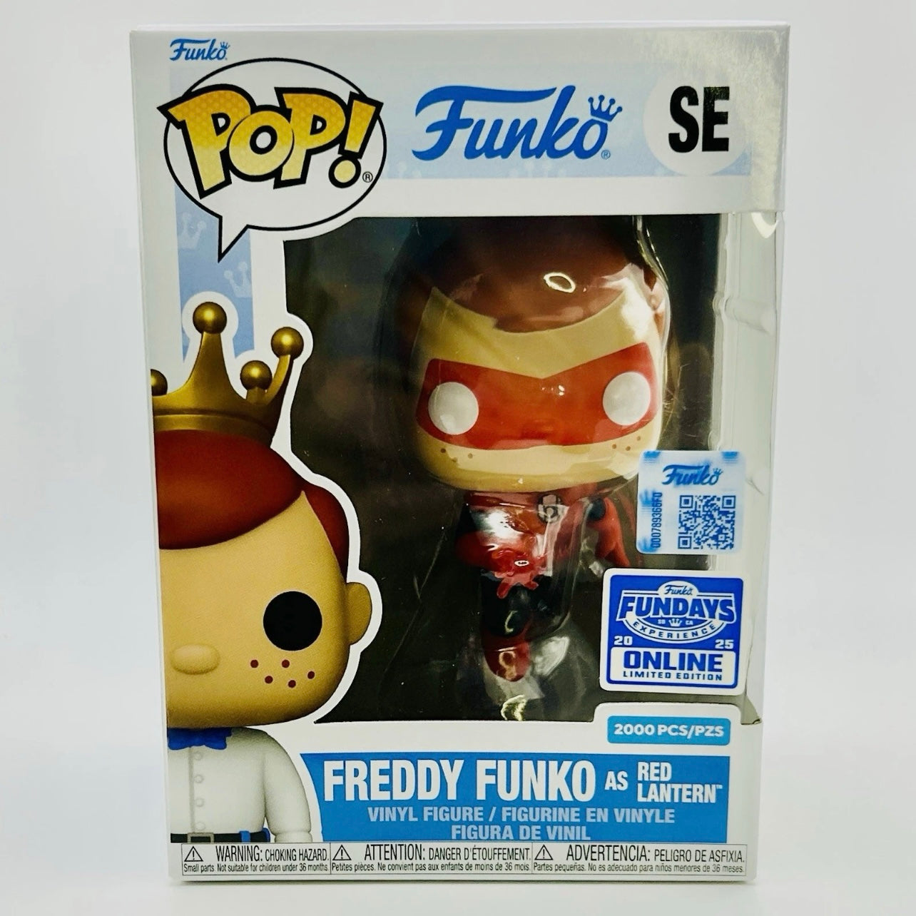 Funko Pop! Freddy Funko as Red Lantern SE - Green Lantern - Funko Fundays Online 2025 LE 2000pcs