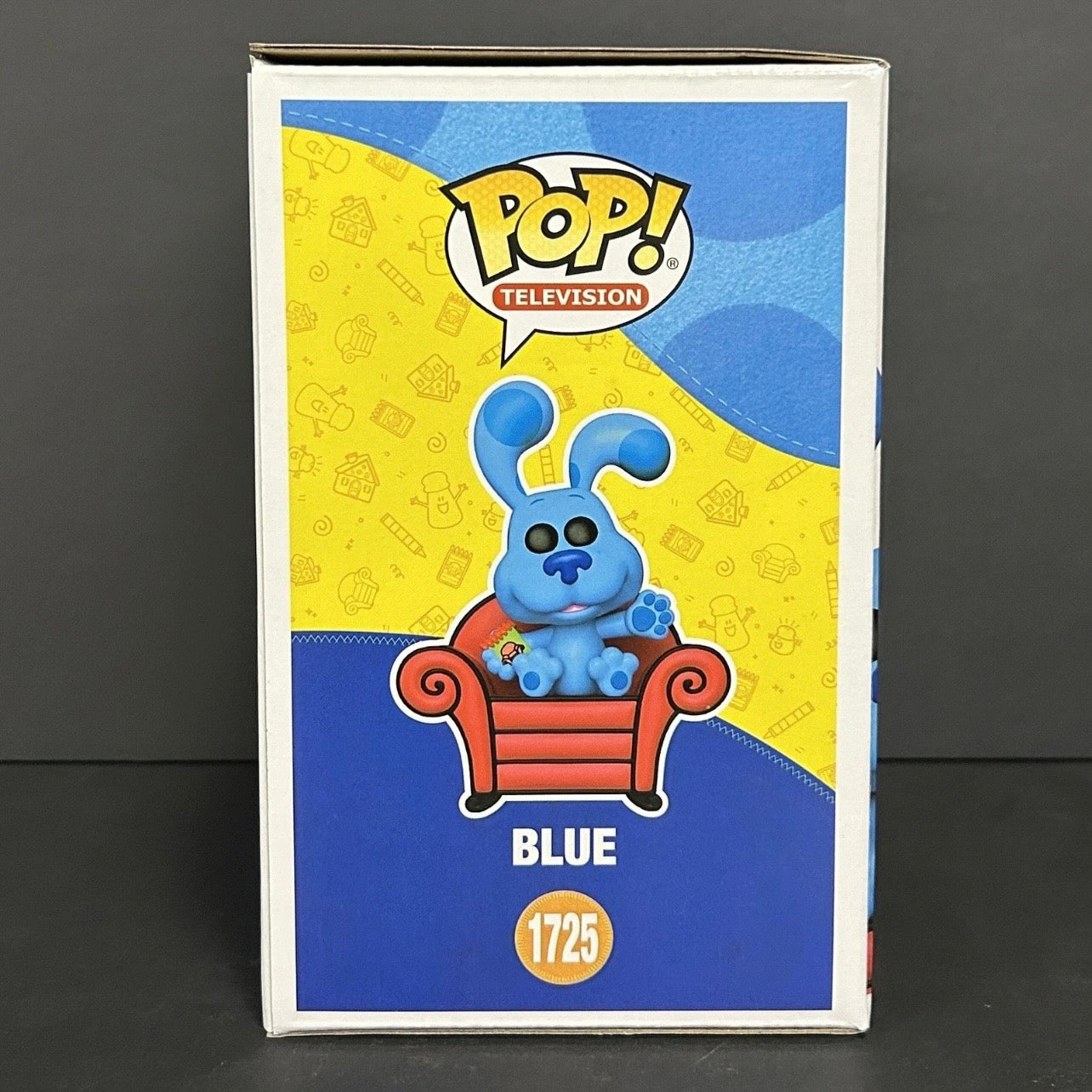 Funko Pop! Television: Blue’s Clues & You - Blue with Thinking Chair (Pop! Premium) #1725