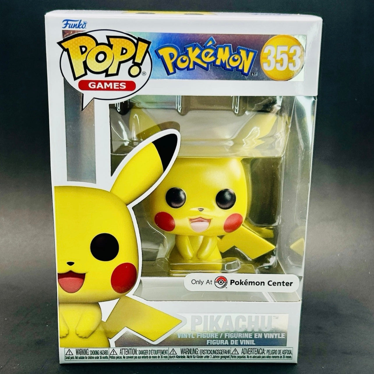 Funko Pop! Pokémon - Pikachu #353 Pearlescent (Pokémon Center Exclusive)