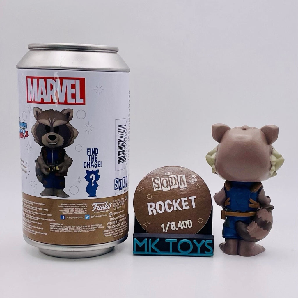 Funko Soda - Rocket Raccoon -Marvel - Guardians of the Galaxy - 2021 NYCC Fall Convention - LE 8400pcs