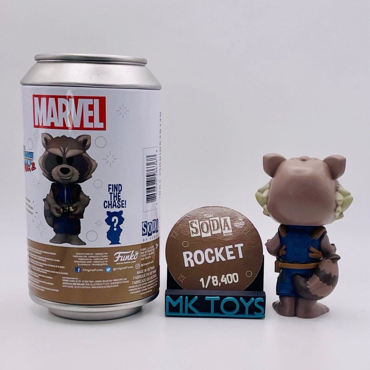 Funko Soda - Rocket Raccoon -Marvel - Guardians of the Galaxy - 2021 NYCC Fall Convention - LE 8400pcs