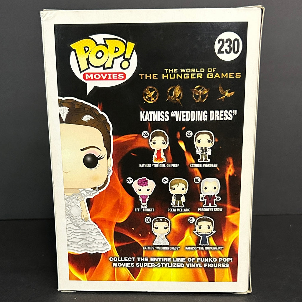 Funko Pop! Movies: The Hunger Games - Katniss “Wedding Dress” #230 - 2015 Vaulted