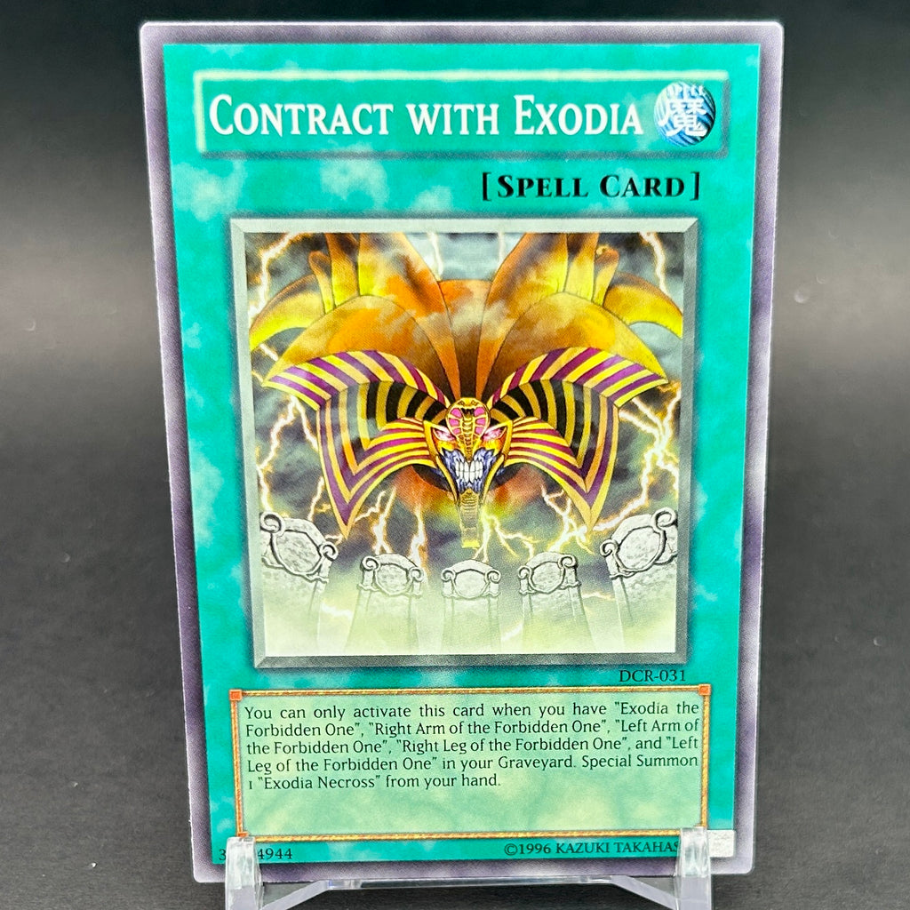 NM - Yu-Gi-Oh! - Contract With Exodia DCR-031 - Dark Crisis