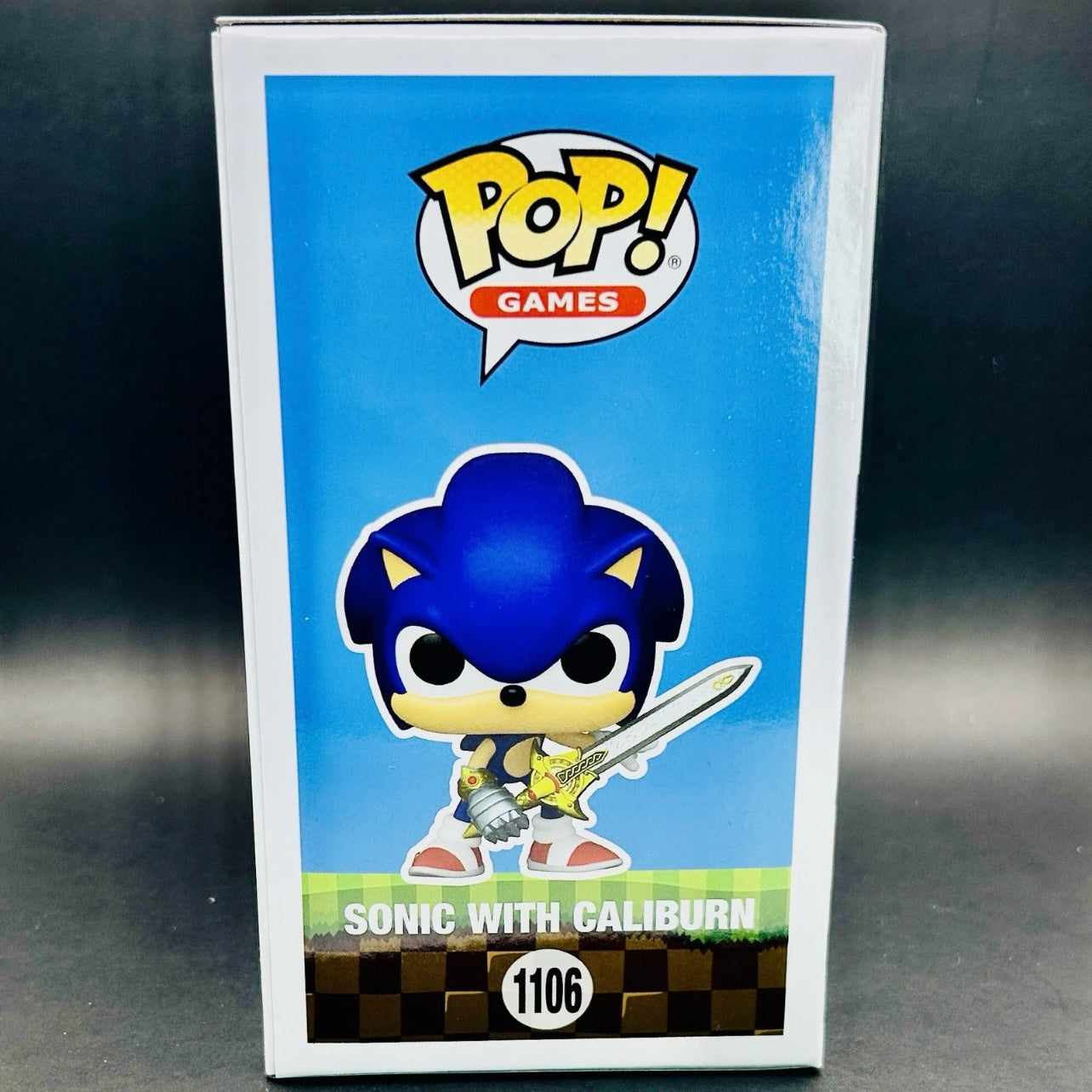Funko Pop! Games: Sonic the Hedgehog - Sonic with Caliburn #1106 - NYCC Fall Convention Exclusive