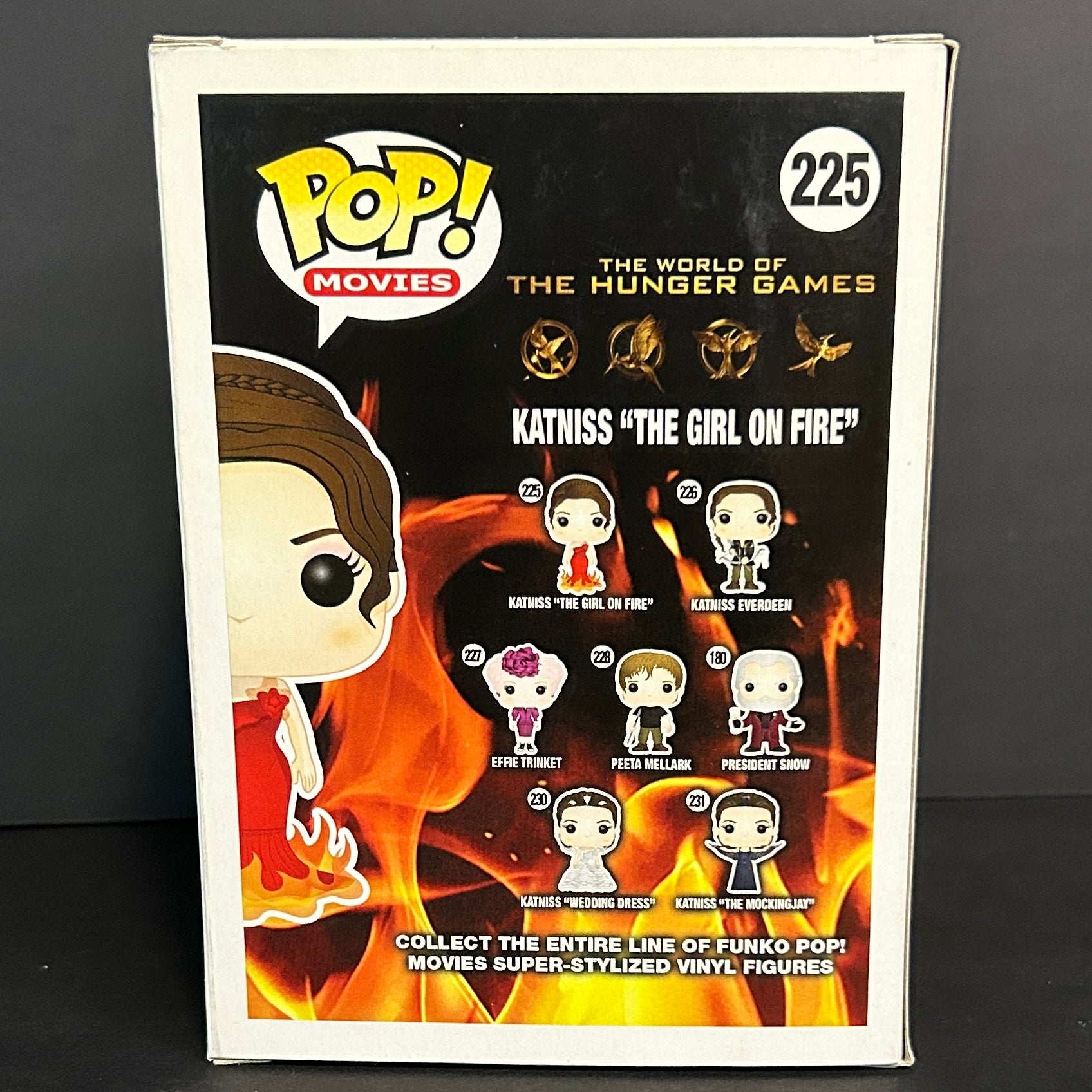 Funko Pop! Movies: The Hunger Games - Katniss “The Girl On Fire” #225 - 2015 Vaulted