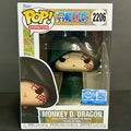 Funko Pop! Animation: One Piece - Monkey D. Dragon #2206 - Chrono Toys Exclusive