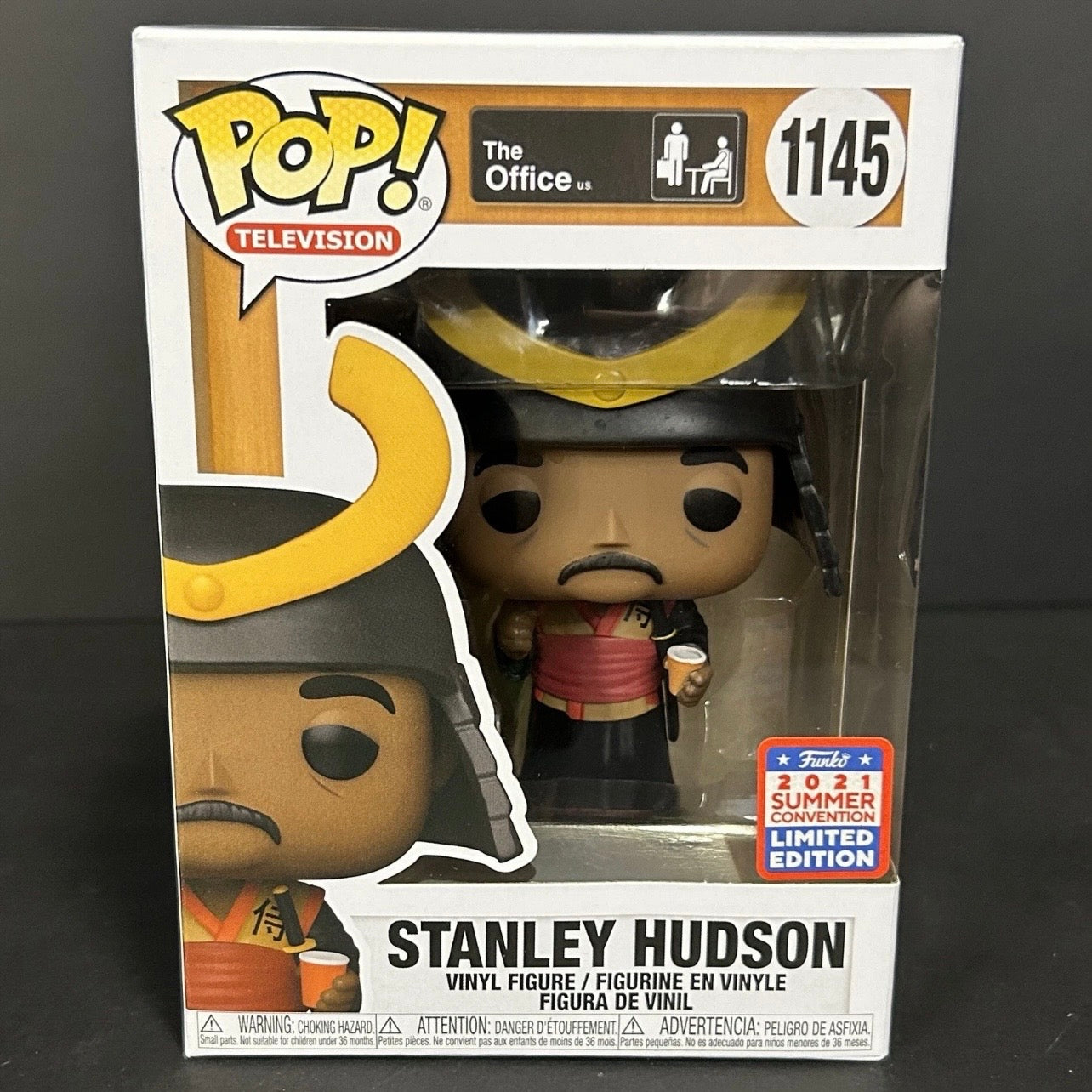 Funko Pop! Television: The Office - Stanley Hudson #1145 - 2021 Summer Convention Exclusive